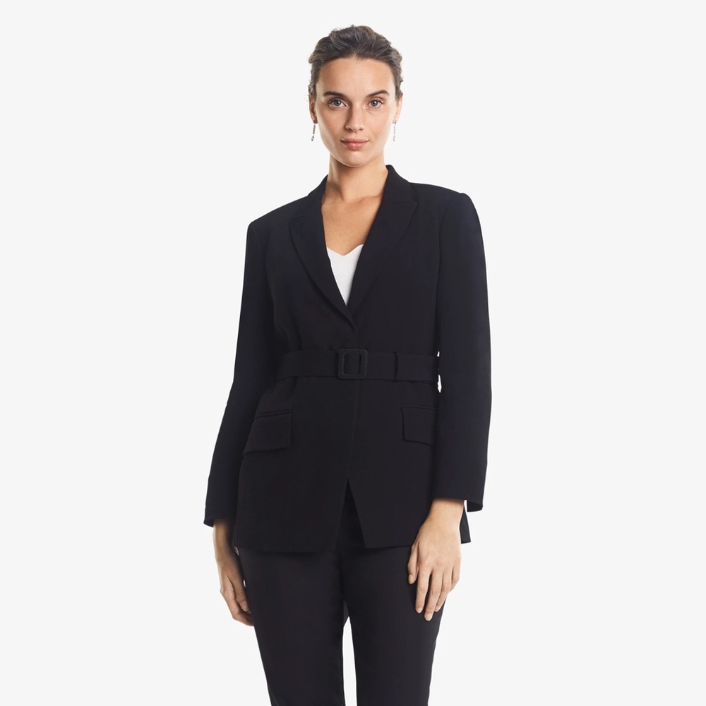 Babette Blazer - Crinkle Crepe